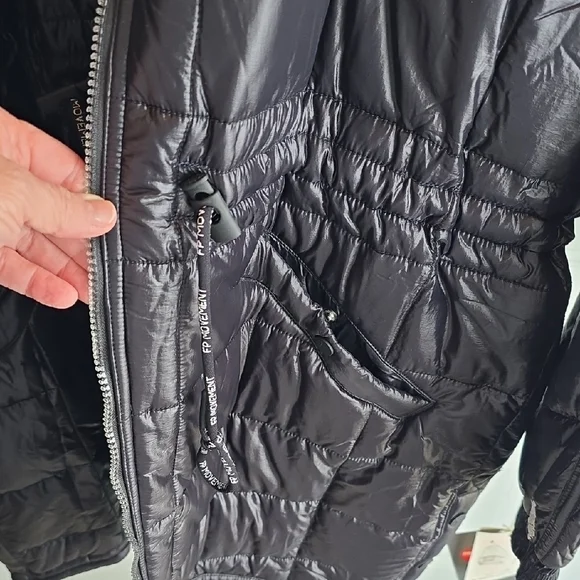 FP Movement by Free People Black Puffer Jacket NEW - Picture 4 of 14